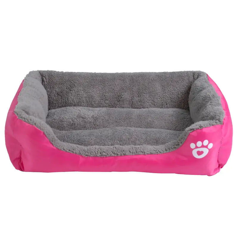 Soft Fleece Waterproof Pet Bed